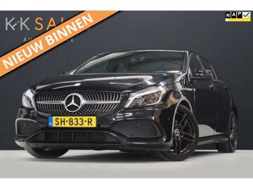 Mercedes-Benz A-klasse 160 AMG Sport Edition [CAMERA, AMG STOELEN, LED, 18" LM, FLIPPERS, STOELVERWARMING, BLUETOOTH, NIEUWSTAAT]