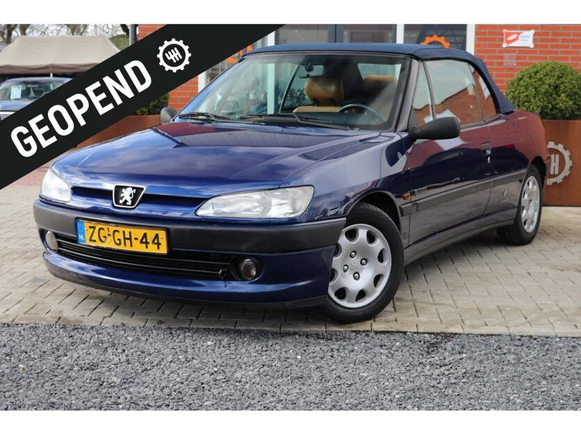 Peugeot 306 1.8-16V Sport cabrio | ELEK. RAMEN | LEDER | NAP