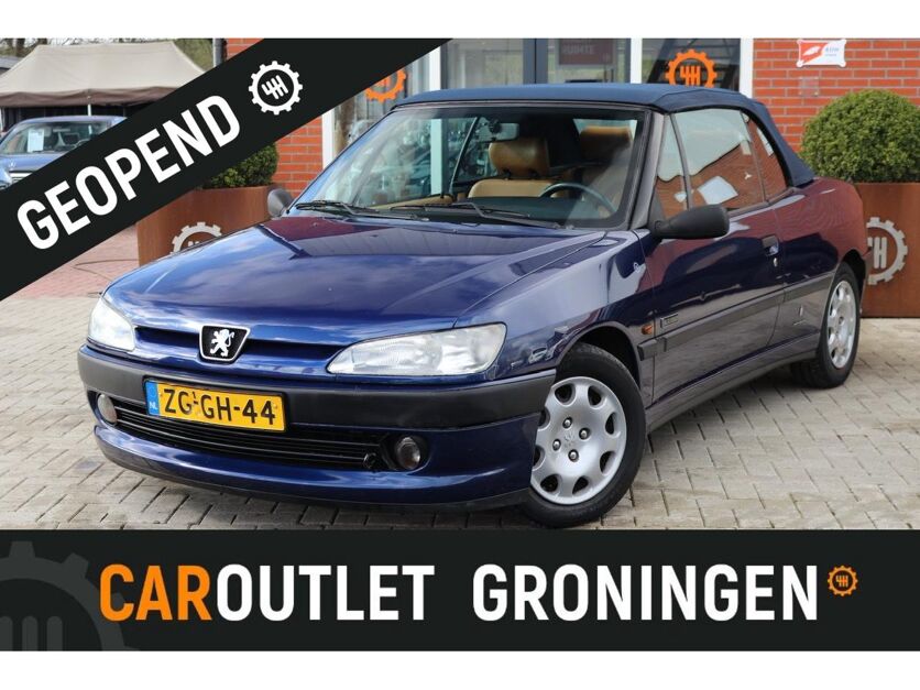 Peugeot 306 1.8-16V Sport cabrio | ELEK. RAMEN | LEDER | NAP